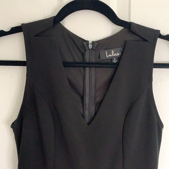 LULU’S Sleeveless Black Skater Dress Like New Condition - Picture 3 of 8